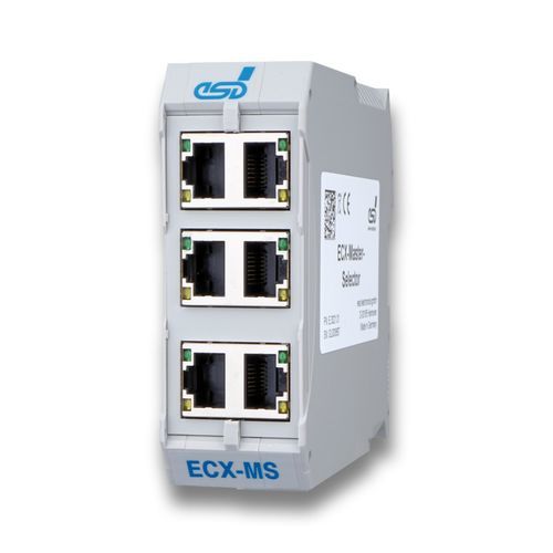 Industrial Ethernet selector - ECX-Master-Selector - esd electronics gmbh - master / DIN rail mounted / EtherCAT