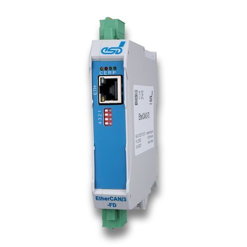 Communication gateway - EtherCAN/3-FD - esd electronics gmbh - industrial / TCP / Ethernet