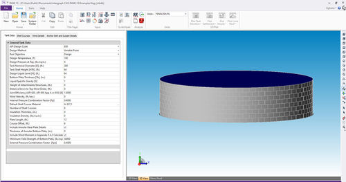 Analysis software - TANK® - Hexagon PPM - design / safety / storage