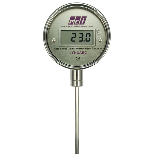Probe thermometer - LYNXARC - PCI INSTRUMENTS LTD - digital / 4-20 mA / rugged