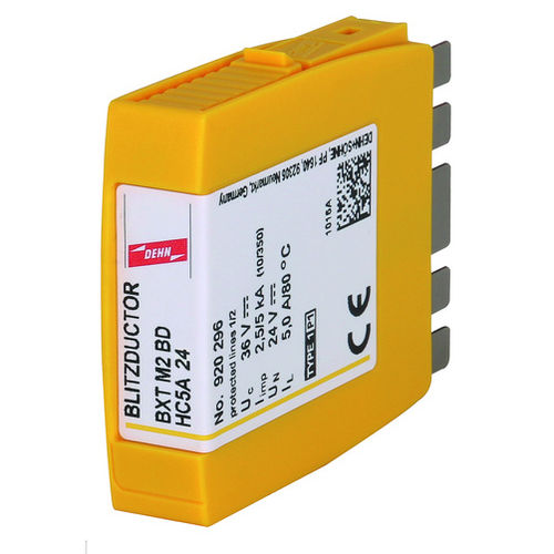 Type 1 surge arrester - BXT M2 BD HC5A 24 - DEHN + SÖHNE - for telecom applications / combined / 2-pole