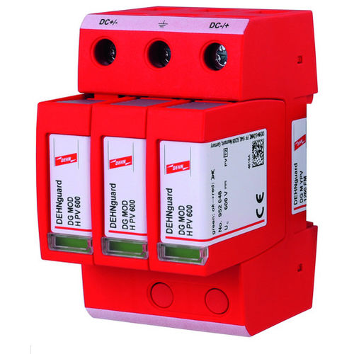 Type 2 surge arrester - DG M YPV 1500 FM - DEHN + SÖHNE - for photovoltaïc installations / modular / DIN rail