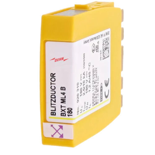 Type 1 surge arrester - BXT ML4 B 180 - DEHN + SÖHNE - for telecom networks / combined / 4-pole