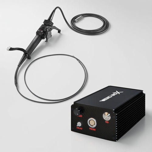 Flexible videoscope - VISIO BOX - VIZAAR - for turbine engine inspection / for cameras / for food