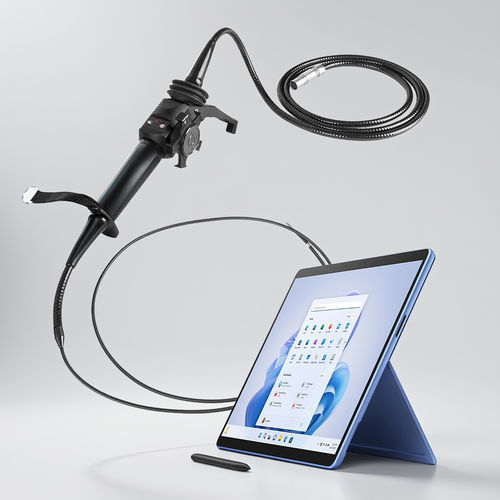 Flexible videoscope - VISIOTAB - VIZAAR - semi-rigid / for turbine engine inspection / for cameras