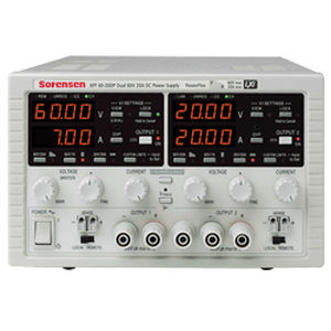 Benchtop power supply - XPF  - AMETEK Programmable Power - DC / dual-output