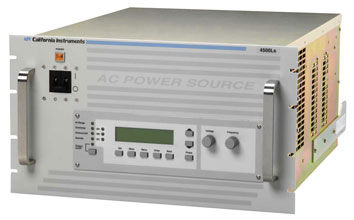 AC/AC power supply - max. 300 V, 3 - 18 kVA | California Instruments Ls/Lx series - AMETEK Programmable Power - tabletop / single-phase / three-phase