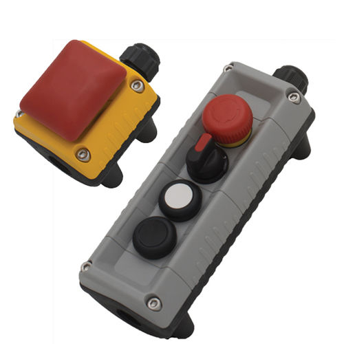 3button control station box Victor TER SRL IP69K / emergency