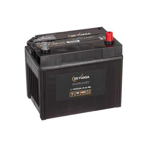 Lead-acid battery - HJ-S65D26L-B - GS Yuasa - 12 V / for electric vehicles / maintenance-free