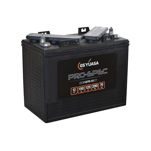 AGM battery - DCB1275-12(ET) - GS Yuasa - 12 V / for electric vehicles / long life