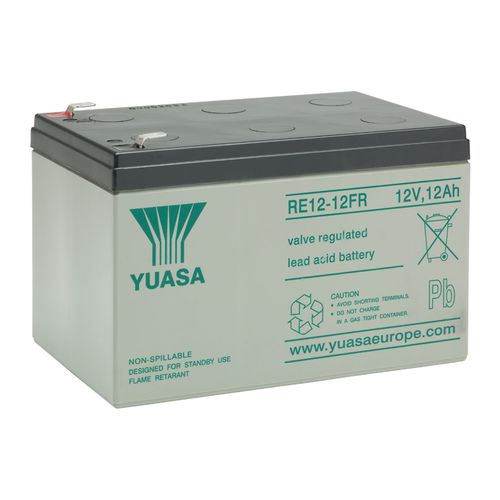 VRLA battery - RE12-12 - GS Yuasa - 12 V / emergency power supply / UL