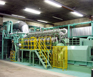 Combustion engine cogeneration plant - Terasaki Electric Circuit Breaker