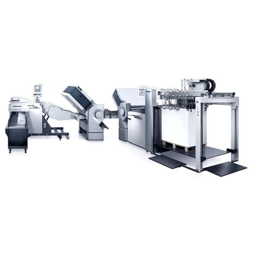 Paper folding machine - Stahlfolder TX 96 - Heidelberger Druckmaschinen AG - automatic