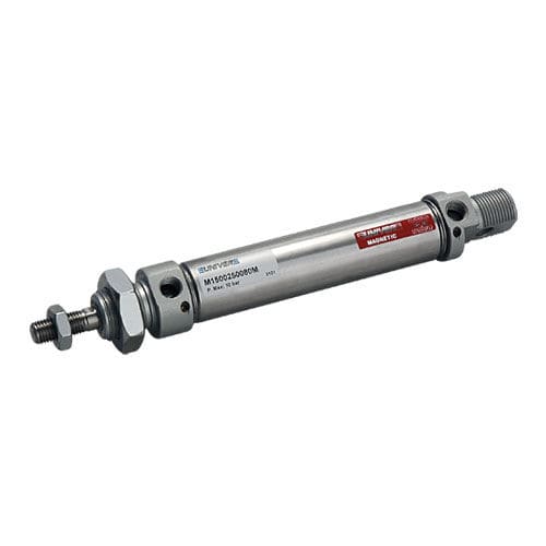 Micro cylinder - M Series - UNIVER Group - pneumatic / double-acting / industrial