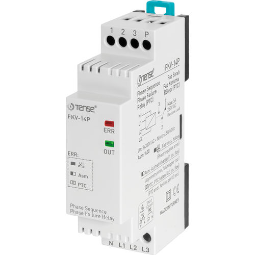 Thermal protection relay - FKV-14P - Tense Electronic - phase sequence / three-phase / AC