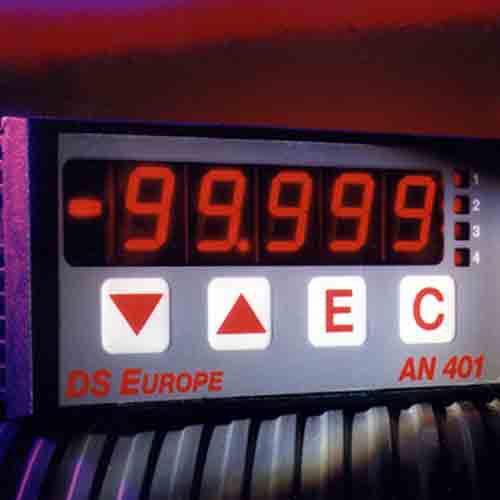 Signal conditioner with digital display - AN401 PLUS - S2Tech srl - built-in / load cell / for level sensing