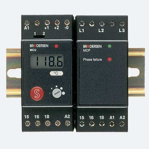 Over-voltage monitoring relay - MCP-10 - Brodersen Controls - phase sequence / phase loss / phase unbalance