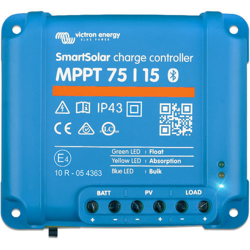 Battery charge controller - SmartSolar  - Victron Energy - monitoring / solar / MPPT