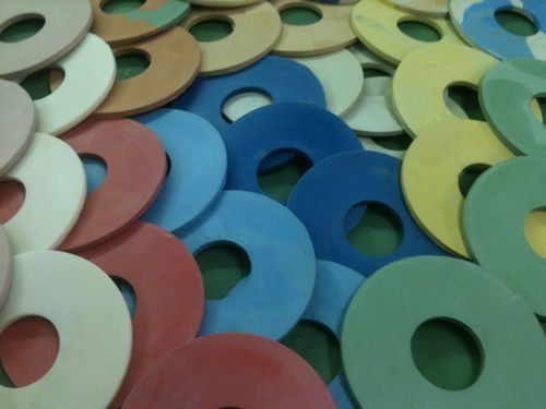 High-temperature gasket - Novagum S.r.l. - flat / silicone / round
