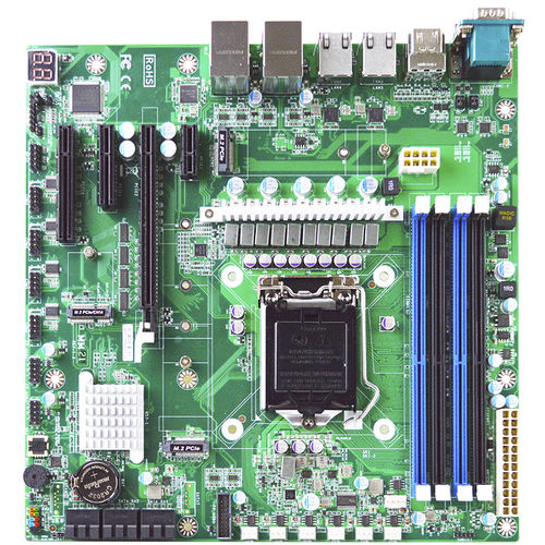 Micro-ATX motherboard - MM21-Q4700 - Jetway Information Co., Ltd. - 10th generation Intel® Core™ / 11th Generation Intel® Core™ / Intel® Q470E