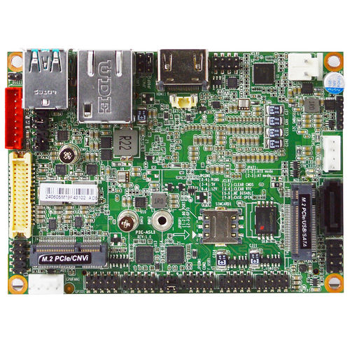 Pico-ITX / 2.5" motherboard - PIC-ASL1 - Jetway Information Co., Ltd. - Intel® Atom™ x7213RE / Intel® / DDR5 SO-DIMM