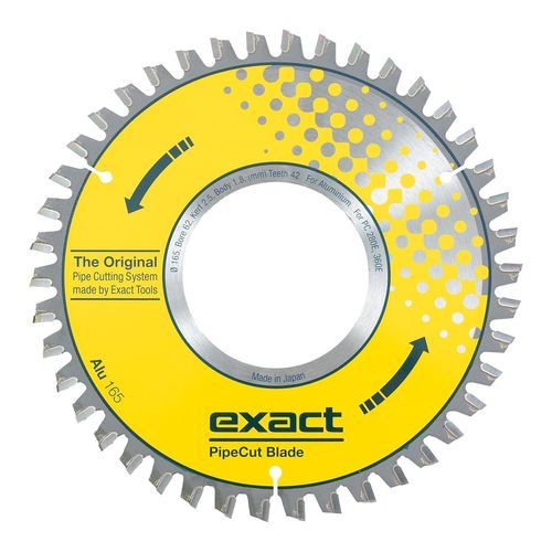 Circular saw blade - ALU 165 - Exact Tools Oy - tungsten carbide / for aluminum / rough-toothed
