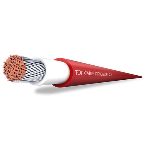 Power cable - TOPSOLAR PV ZZ-F / H1Z2Z2-K - Top Cable - insulated / flameproof / multi-strand