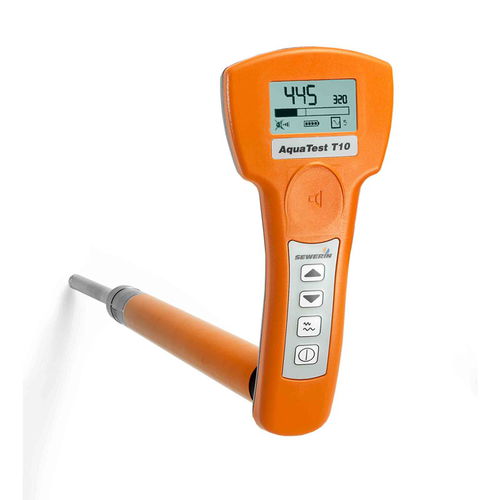Acoustic leak detector - AquaTest T10 - Hermann Sewerin GmbH - water / with visual alarm / with headphone