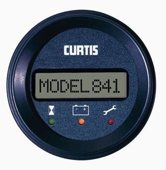 Discharge indicator - 24 - 80 VDC | 841 - Curtis Instruments - digital / panel-mount / for battery