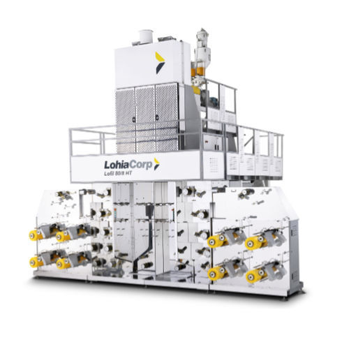 Compact spinning machine - lofil 80/8 HT - Lohia Corp Limited - polypropylene / automatic