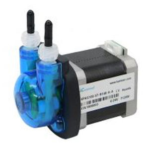 Peristaltic pump - KPAS100 series - A2V Mécatronique - water / stepper motor-driven / mobile