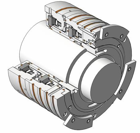 Cartridge mechanical seal -  YTG804  - Chengdu Yitong Seal Co., Ltd. - for agitators / for mixers / for compressors