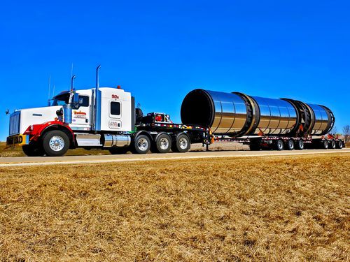 Low-loader semi-trailer - MultiMAX (US) - Faymonville Distribution S.A. - gooseneck / for wind turbine / 3-axle