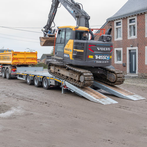 Drawbar trailer - MAX300 - Faymonville Distribution S.A. - equipment / platform / low-loader
