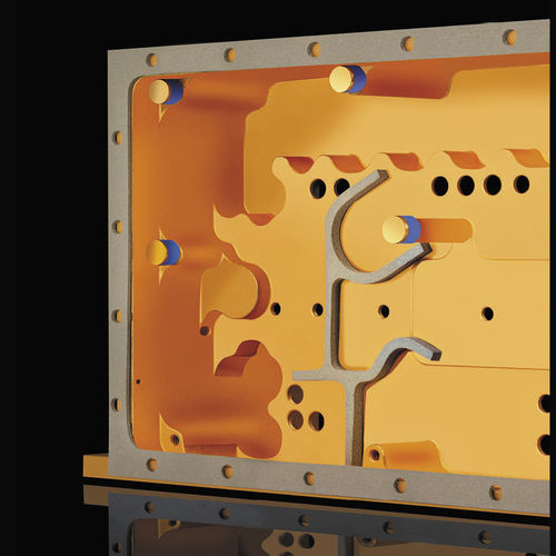 Flat gasket - GT5000FLEX - GETELEC - shielding / EMC shielding / EMC conduit