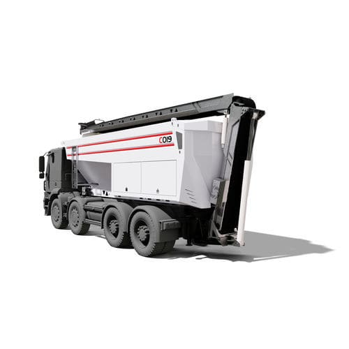 Belt unloading system - C-series - BLEND - for GPS / transmission / transport