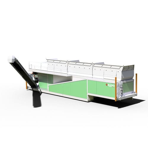 Mobile concrete mixing plant - A240 - BLEND - compact / automatic / continuous