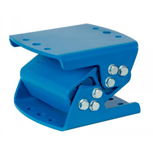 Rectangular antivibration mount F73ESL Michaud Chailly steel