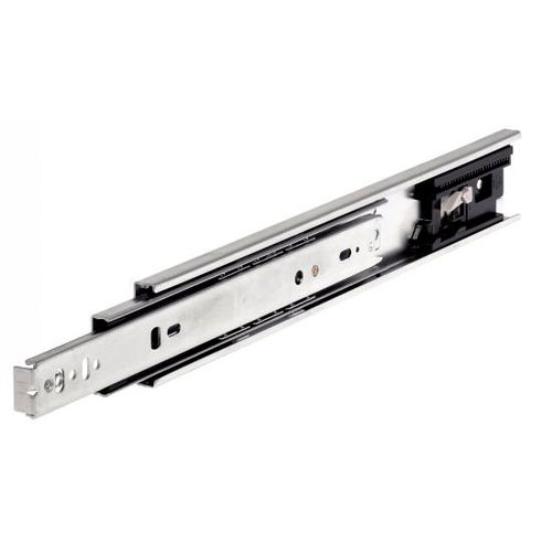 Full-extension linear slide - B3-28 - Michaud Chailly - ball bearing / precision / with front disconnect