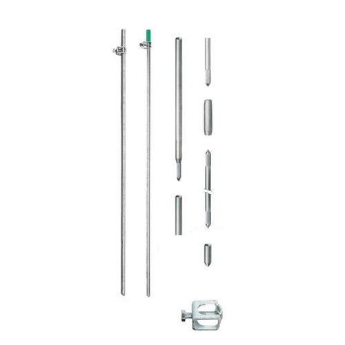 Galvanized steel ground rod AMG , A2MG , AG series CATU round