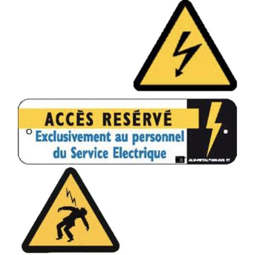 Electric risk safety sign - AM-41 - CATU