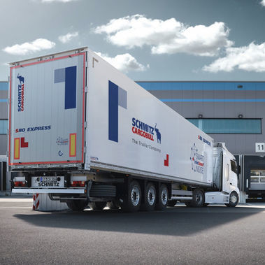 Equipment semi-trailer - S.BO EXPRESS - Schmitz Cargobull - package / 2-axle / handling