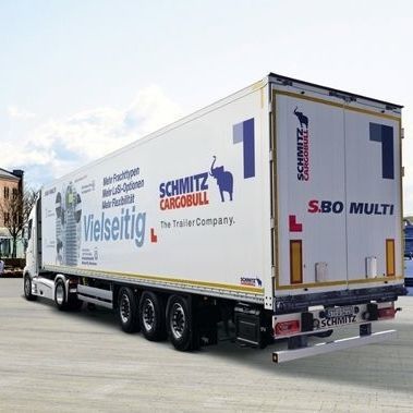 Equipment semi-trailer - S.BO MULTI - Schmitz Cargobull - for parcel / package / parts