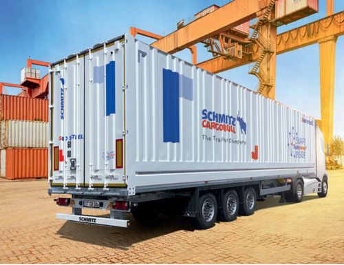 Equipment semi-trailer - S.BO STEEL - Schmitz Cargobull - package / 2-axle / fixed