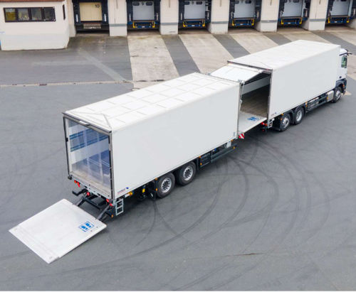 Container semi-trailer - M.KO - Schmitz Cargobull - equipment / long product / 4-axle
