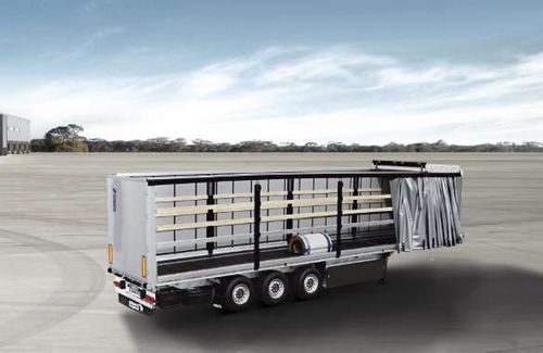 Equipment semi-trailer - S.CS COIL - Schmitz Cargobull - curtain / coil / 2-axle
