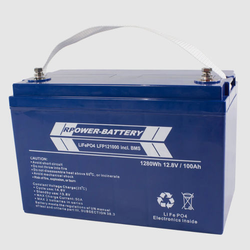 Lead-acid battery - LFP12200 - RP-Technik - RPower Batteries - rectangular / maintenance-free