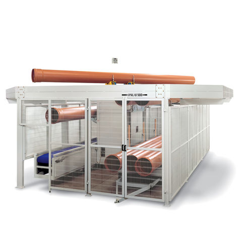 Robotic palletising system - IPAL/G series - IPM ITALIAN PLASTIC MACHINERY - for pallet / for extrusion lines / for PE pipes