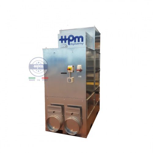 Activated carbon filtration unit - SAM15P16 - HPM Engineering srl - for paint / mobile / compact