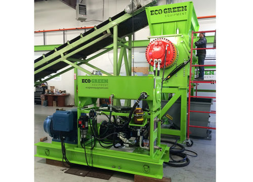 Tire recycling unit - ECO TDS SS-12-RS - ECO Green Equipment, USA